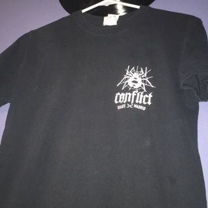 Conflict skate co. Shirt from Madrid, Spain 🛹🛹